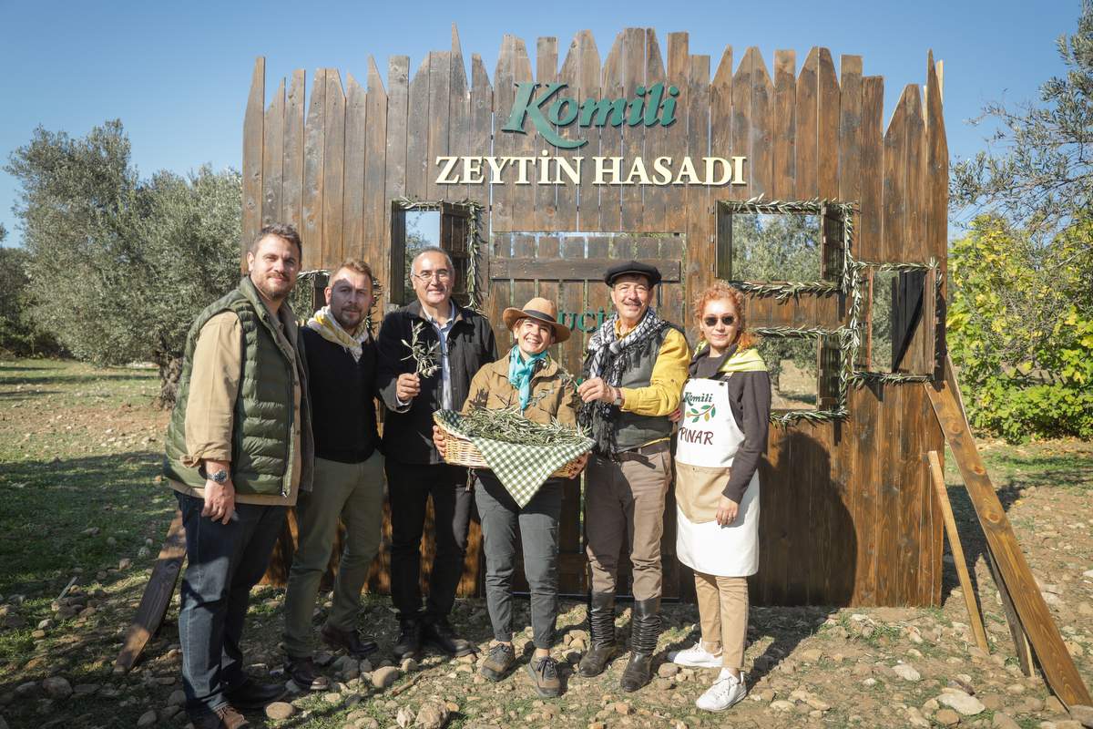 24. Komili Zeytin Hasadı Ayvalık'ta gerçekleştirildi