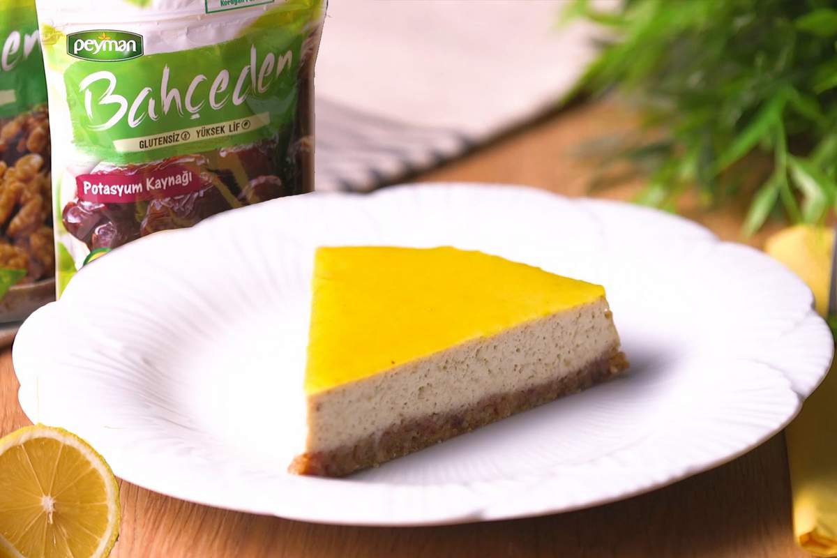 Peyman Bahçeden lezzetleriyle limonlu cheesecake