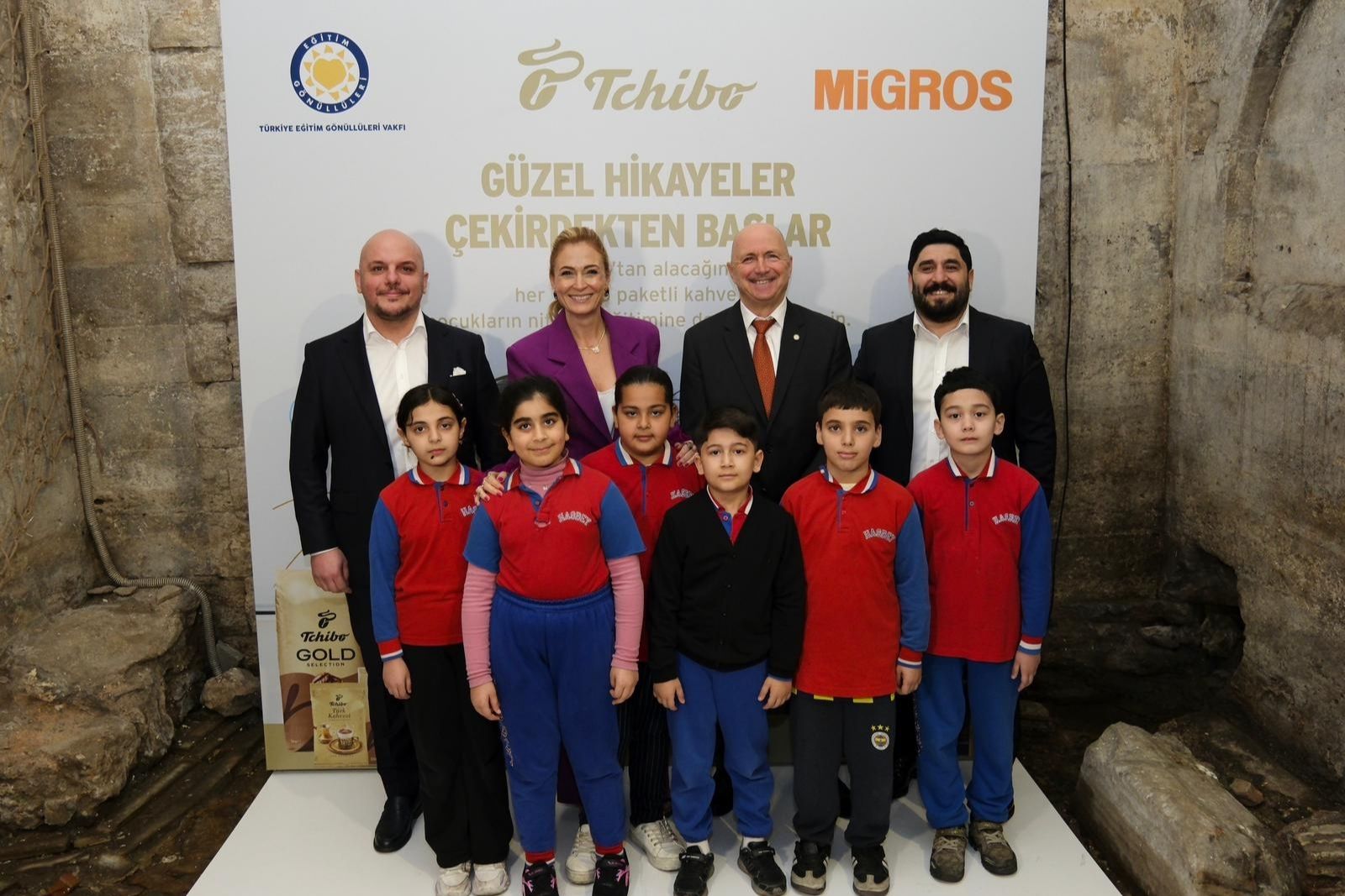 Nitelikli eğitim için güçler birleşti:  Tchibo’dan TEGV ve Migros iş birliği ile 3.000 çocuğa destek 