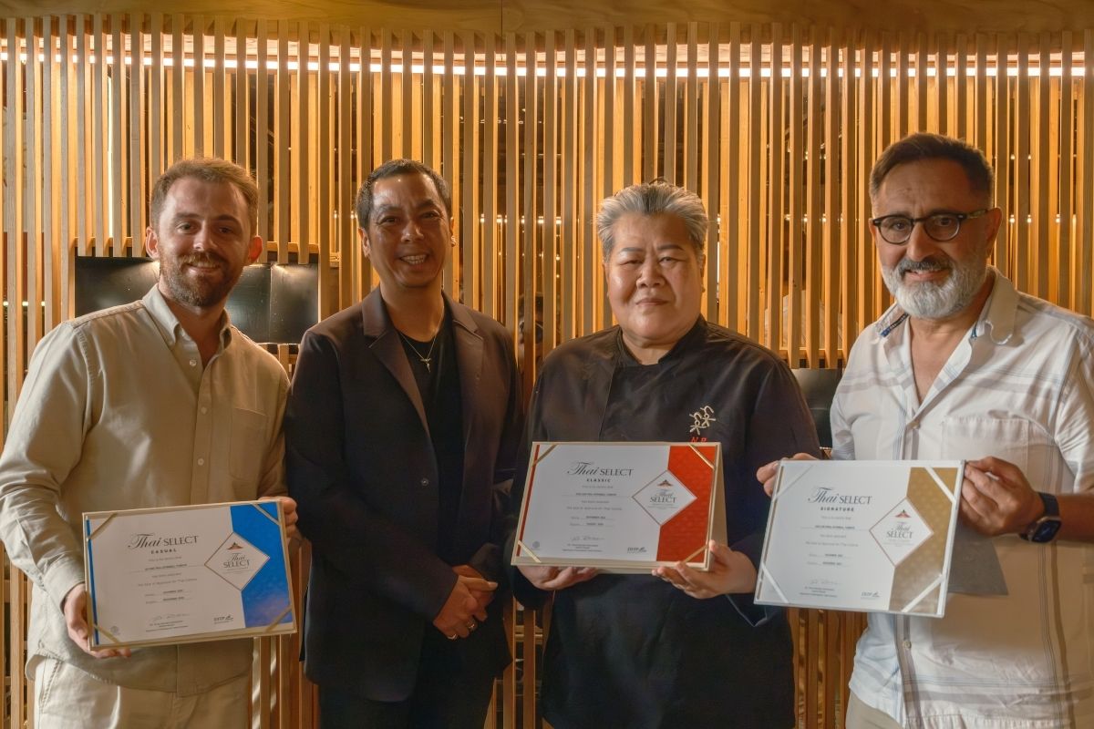 Homage Hospitality, her kategoride “Thai Select Ödülleri” alan tek marka