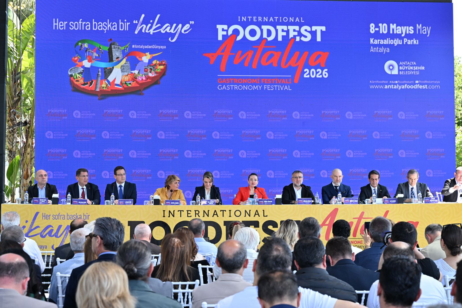 V. Uluslararası FoodFest Antalya Gastronomi Festivali’nin basın lansmanı gerçekleşti