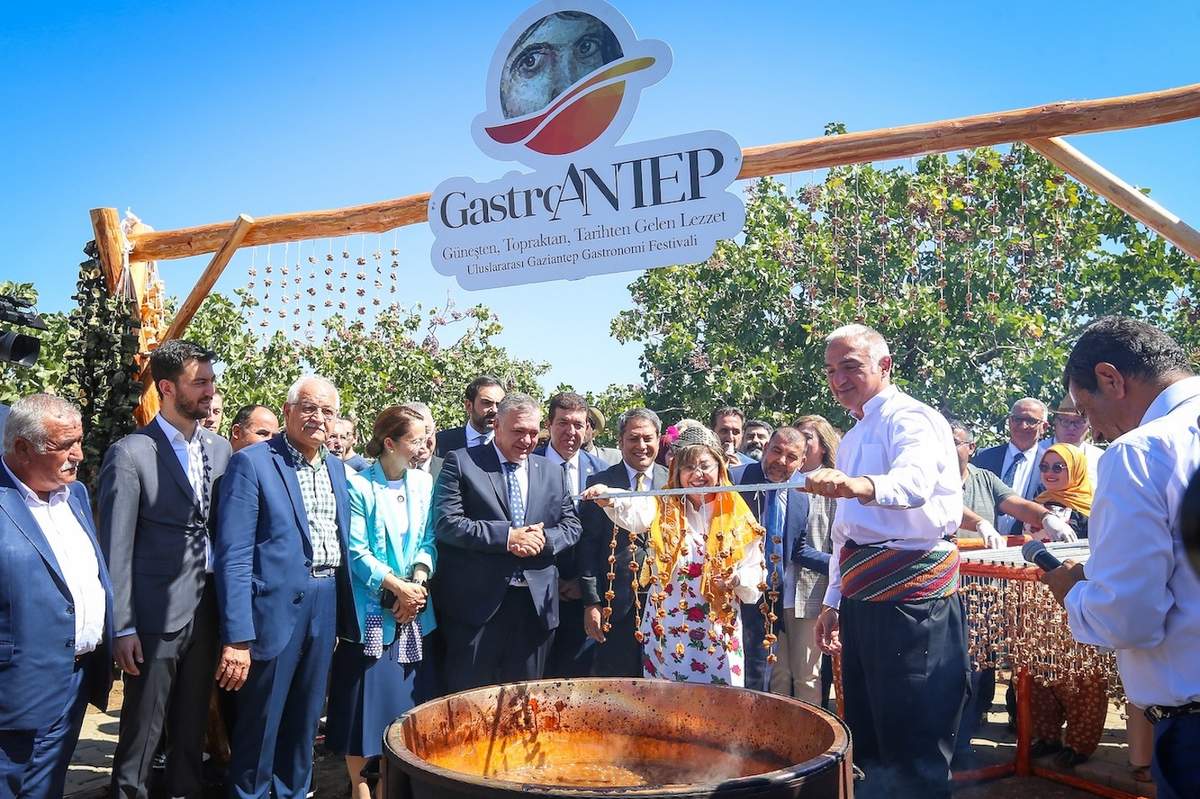 Uluslararası 4. Gaziantep Gastronomi Festivali'ne görkemli açılış