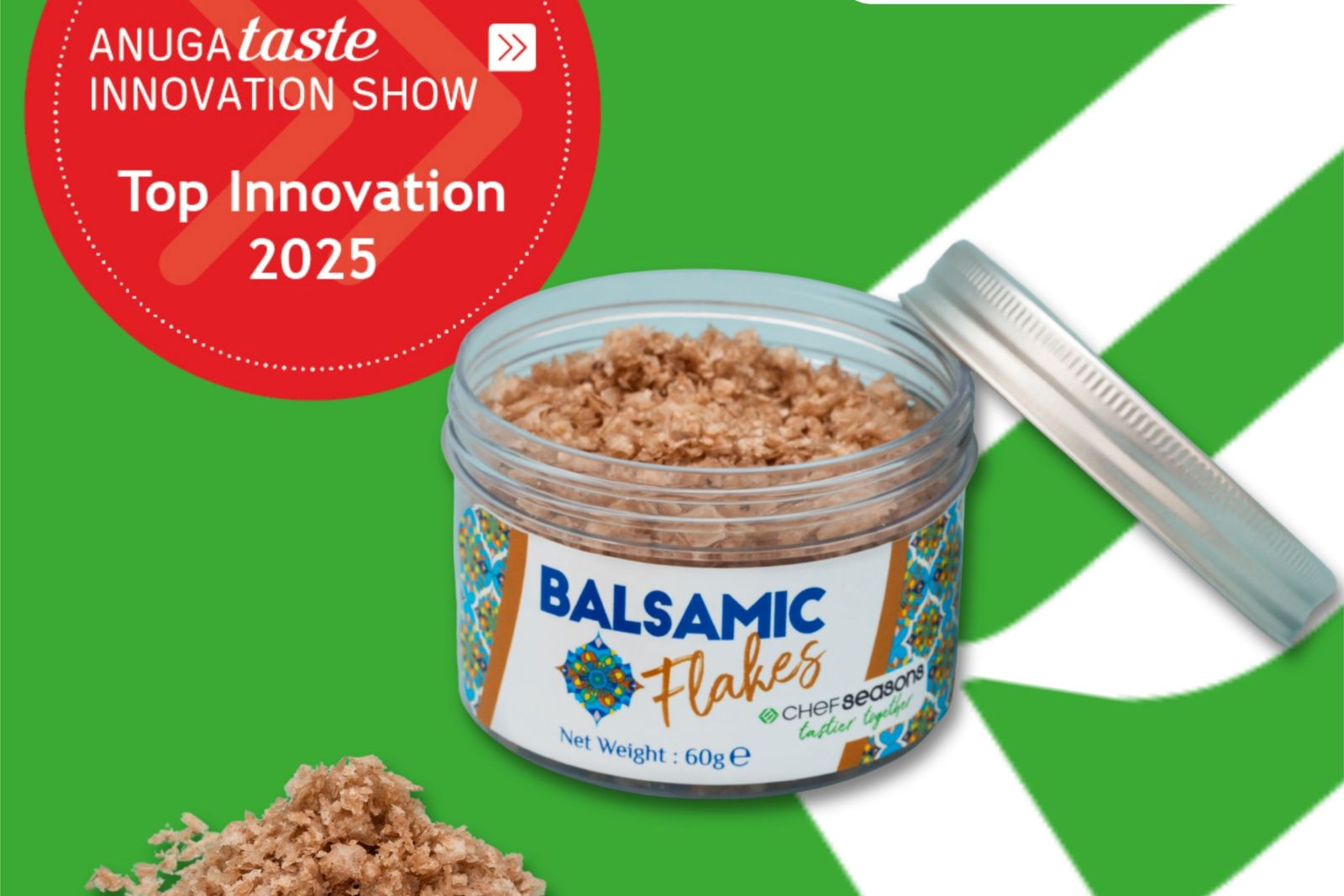 Chef Seasons, Balsamic Flakes™ ile Anuga Taste Top Innovations 2025’te yine zirvede