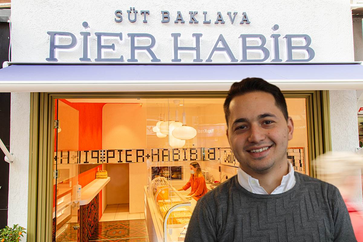Biraz Frankofon biraz Arabik: Postmodern baklavacı Pier Habib