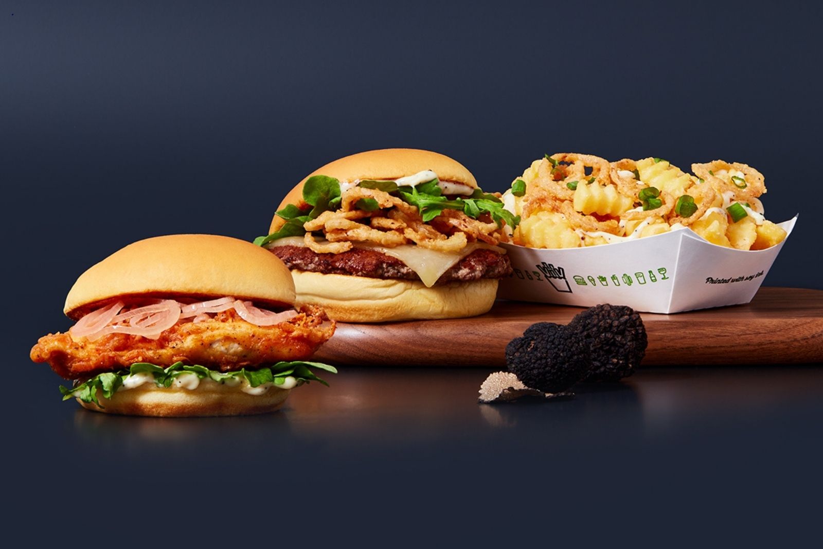 Shake Shack'ten trüf mantarlı burgerler  
