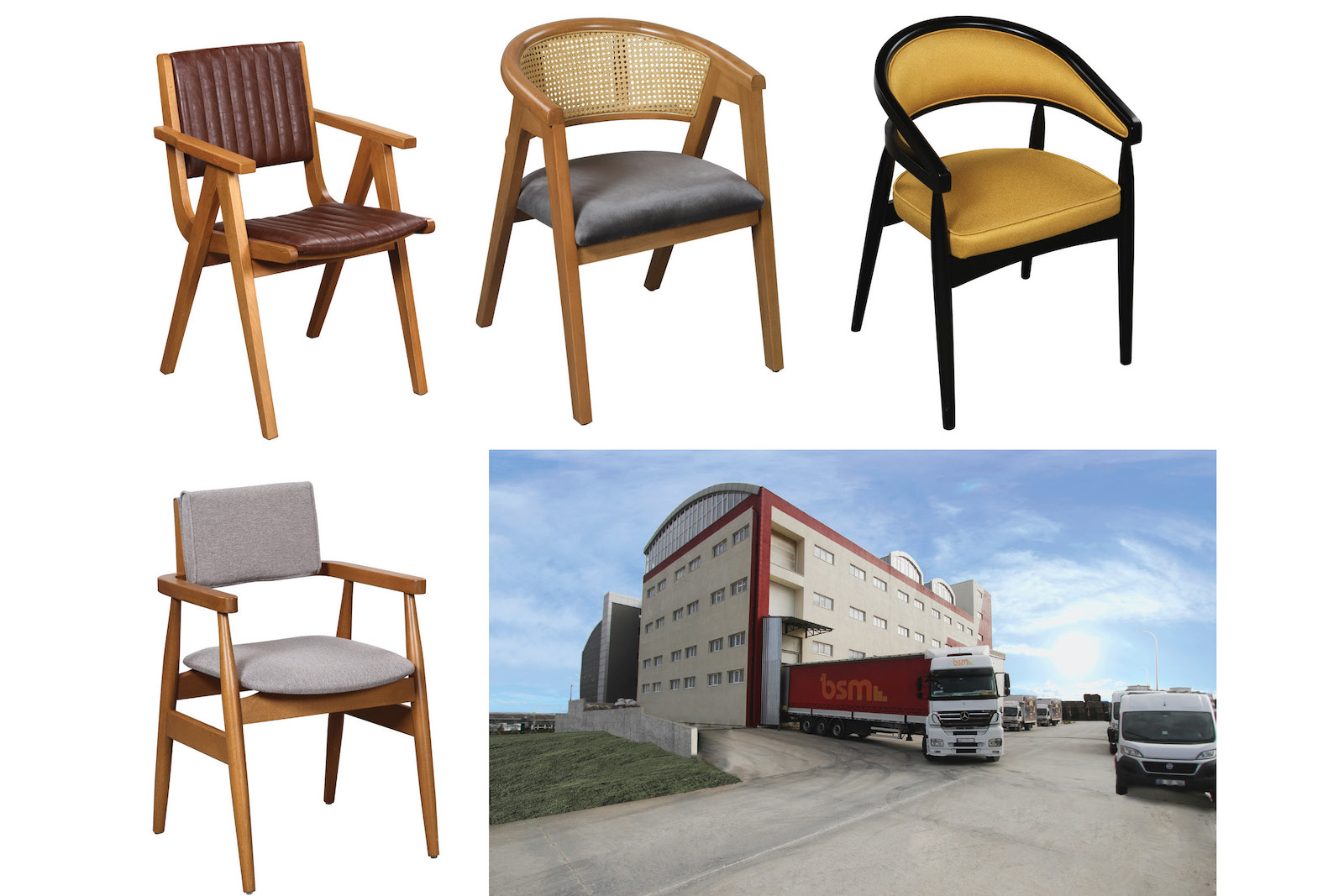 BSM ile bu sandalyeler dünyayı dolaşıyor!