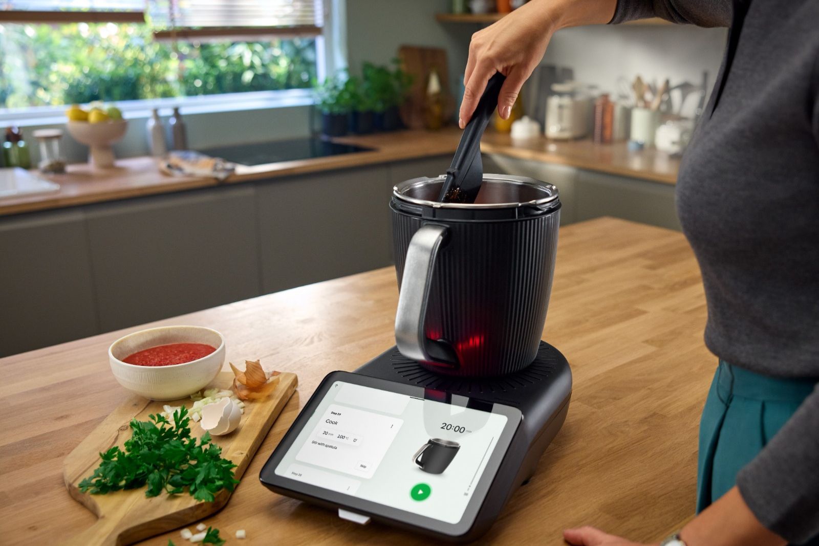 Mevsim sebzeleriyle hazırlanan sıcacık çorbalar Thermomix® TM7 ile dakikalar içinde sofranızda