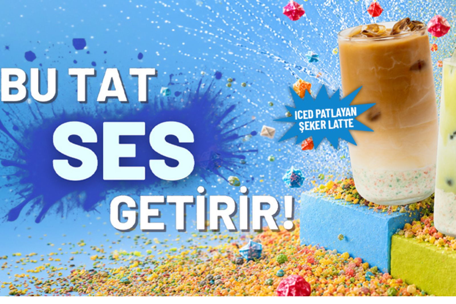 Coffy’den her yudumu ses getiren kahve deneyimi: Iced Patlayan Şeker Serisi