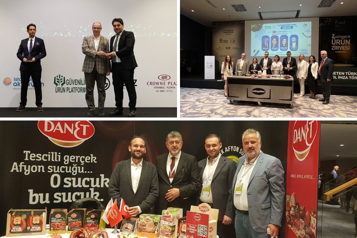 DANET'e "Geleceği Besleyen Güvenilir Ürün" ödülü