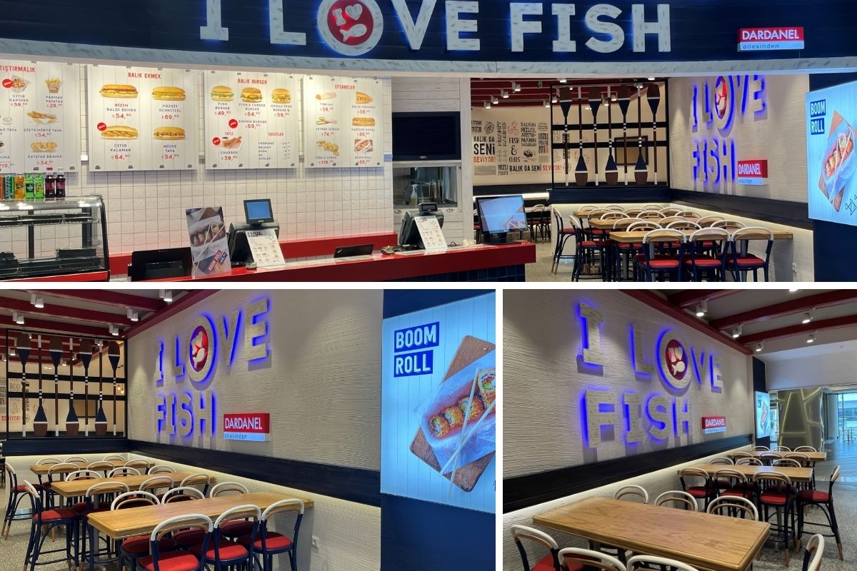 Dardanel, I Love Fish restoran zincirini Akasya ile büyütüyor