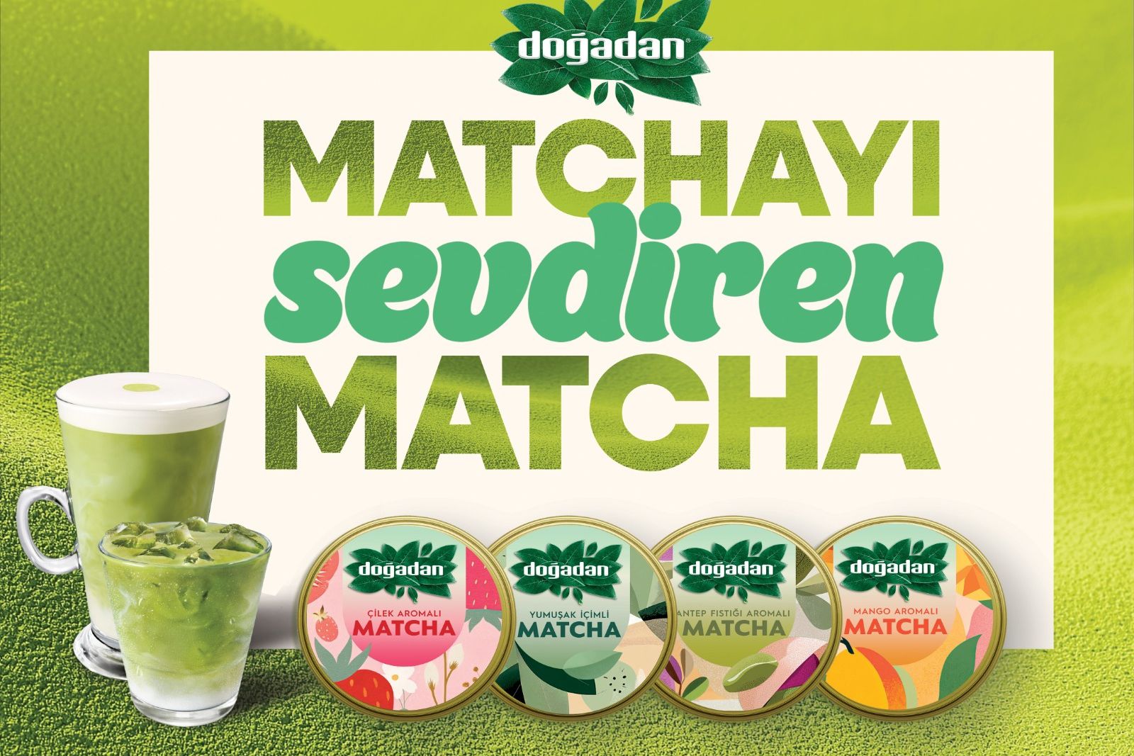 Doğadan’dan iyilik ve lezzet dolu matcha serisi