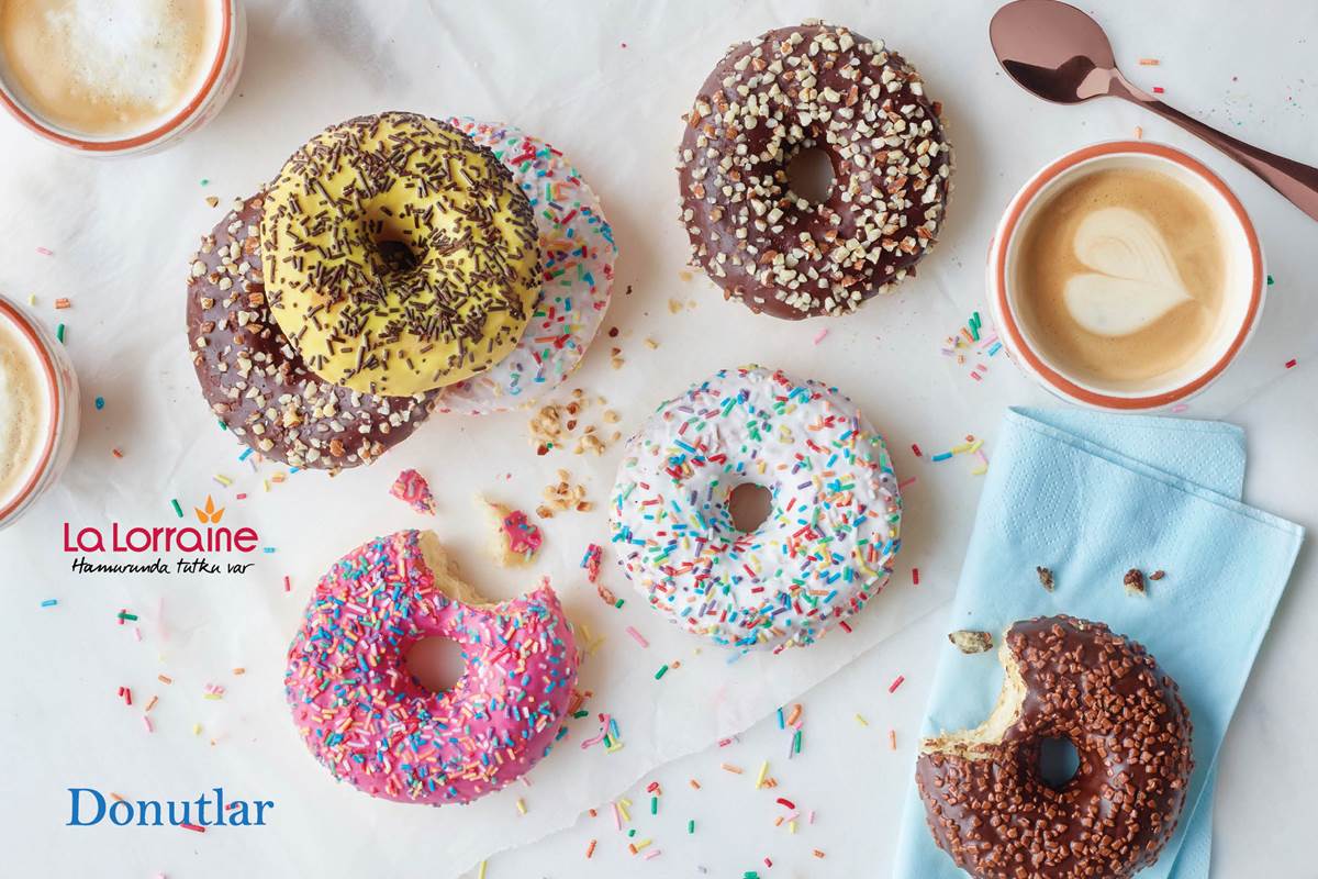 Dünya Donut Günü'nde La Lorraine Türkiye'den gülümseten kampanya