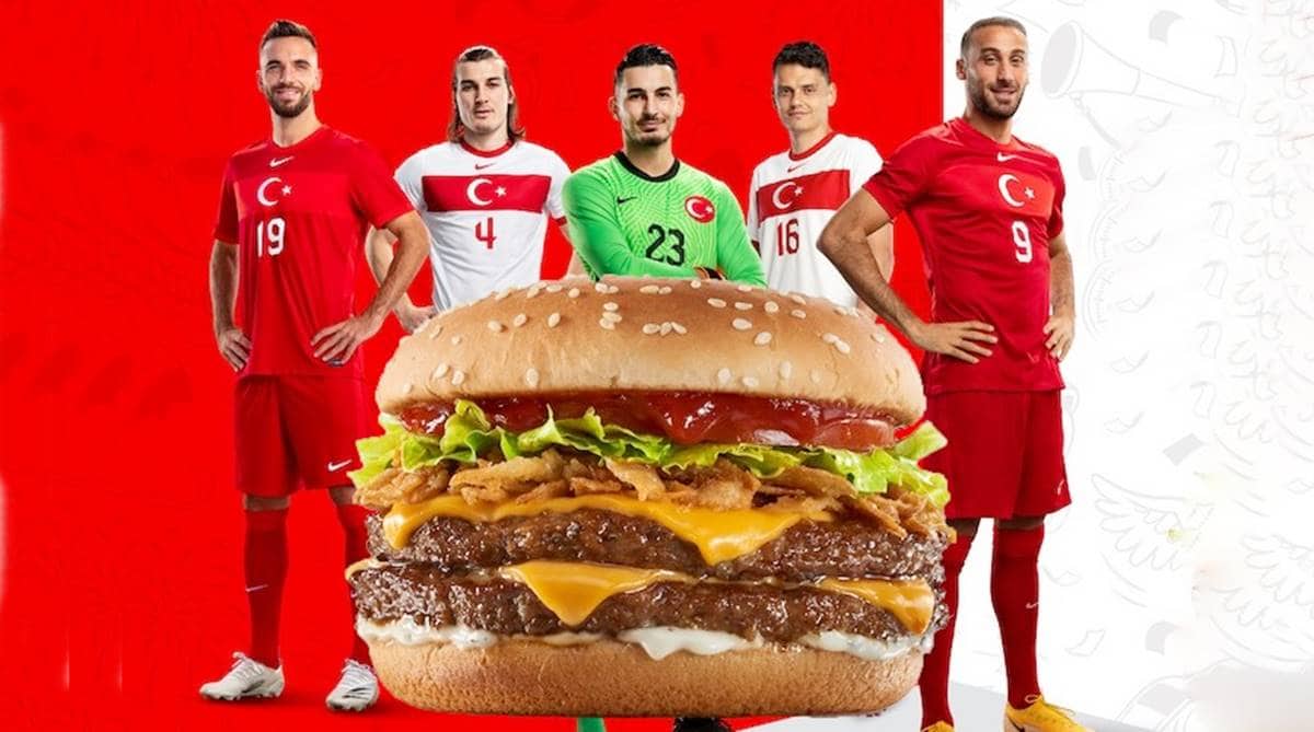 Euro 2020 heyecanı Milli Burger Menü'yle yaşanacak