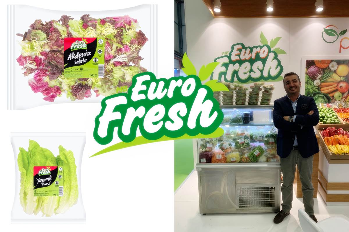 EuroFresh sebzeleri en doğal haliyle mutfaklara taşıyor
