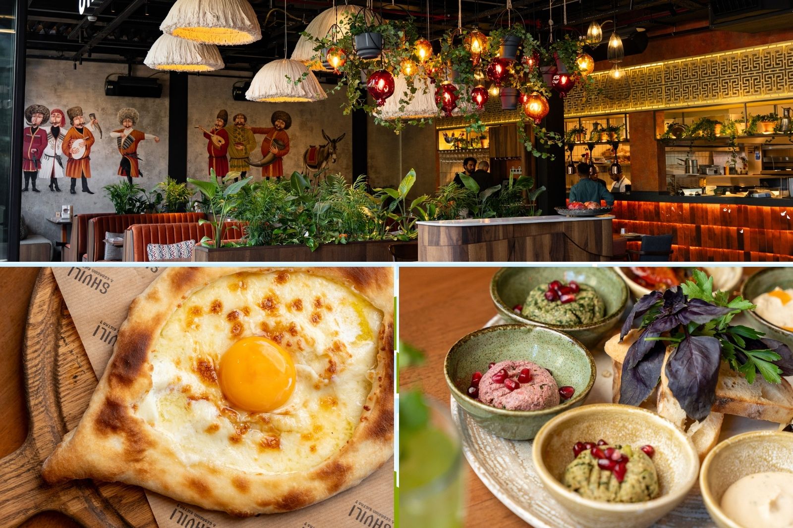 Gürcü mutfağının temsilcisi Shvili Georgian Bistro açıldı