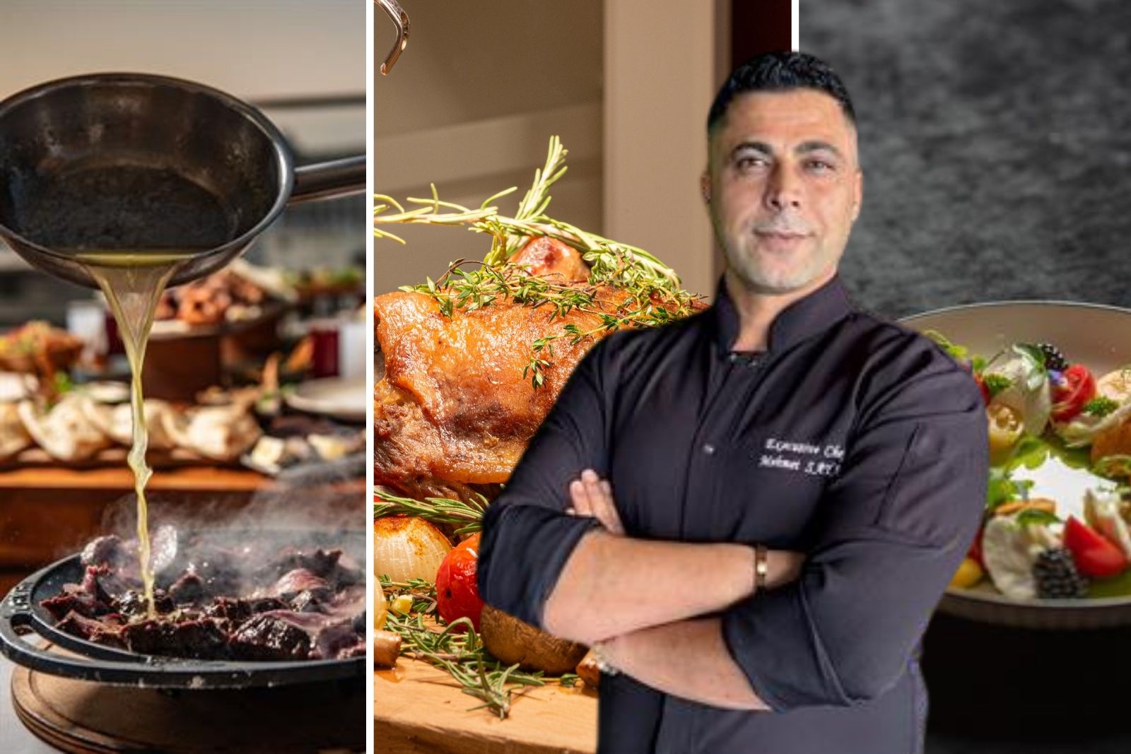 Şef Mehmet Sayar Kıbrıs mutfağını Akdeniz ruhuyla yeniden yorumluyor