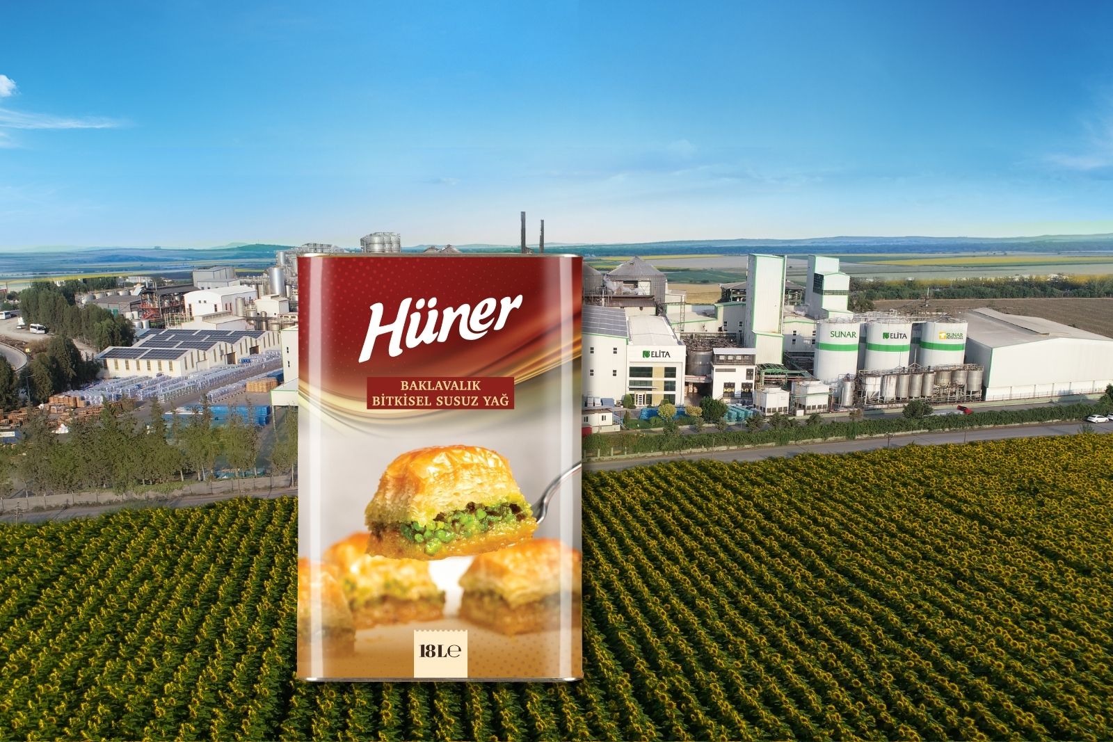 Hüner baklavalık yağ üretti