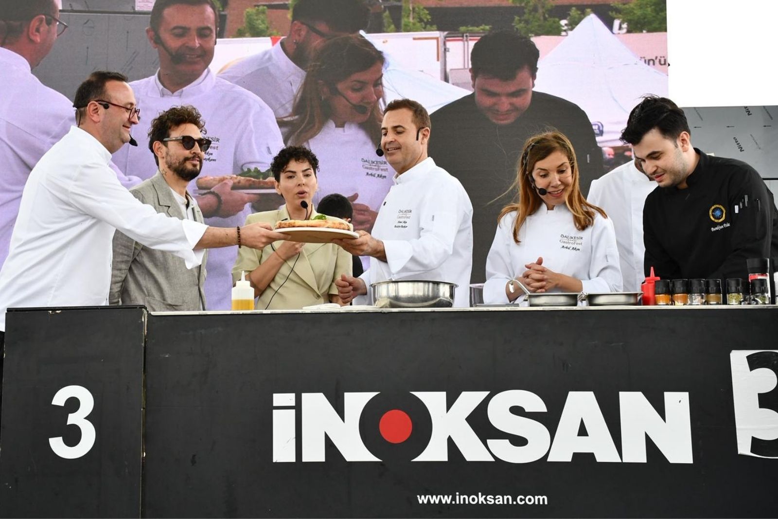 Şefler GastroFest’te İnoksan mutfağında buluştu