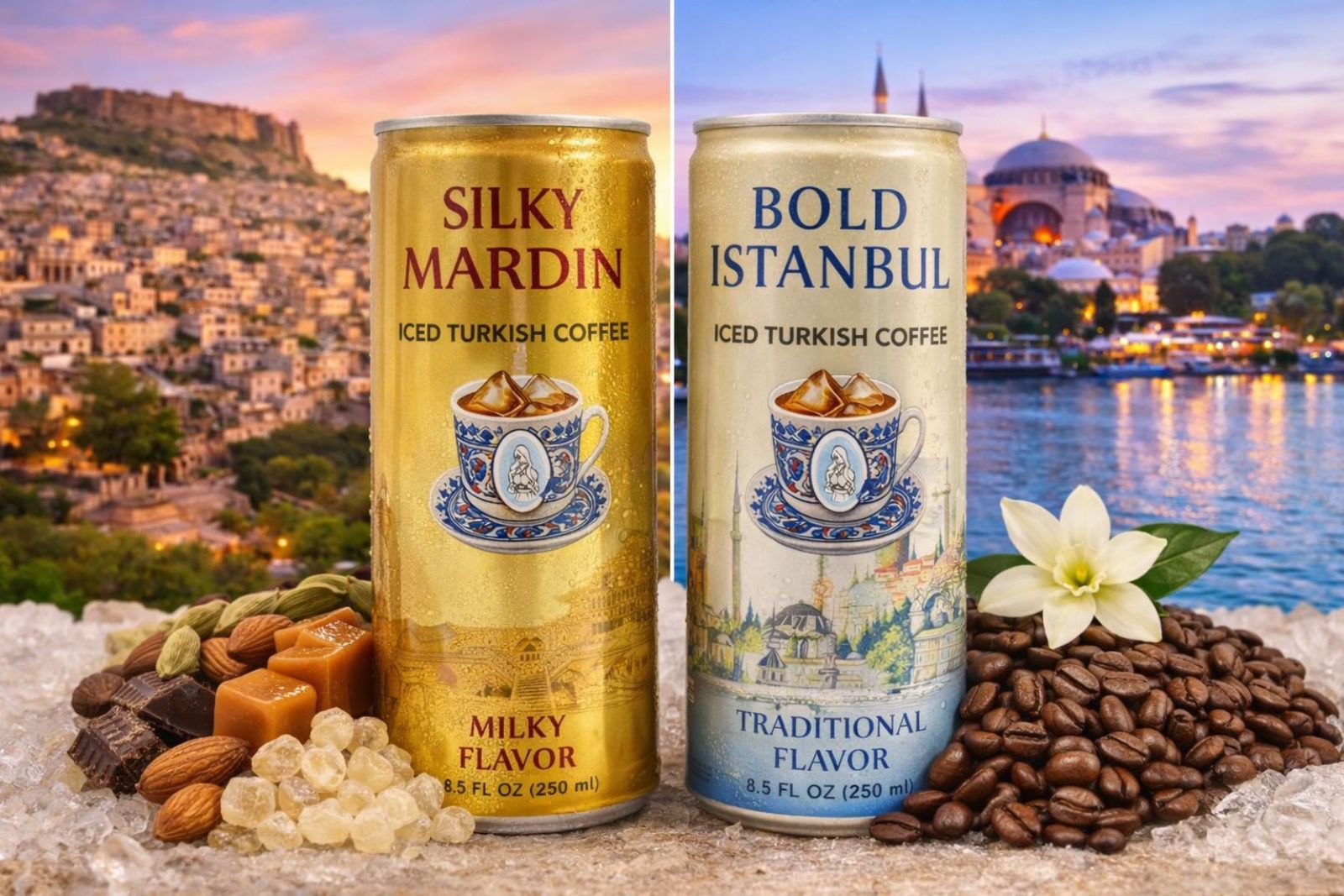 Dünyanın ilk şişelenmiş soğuk Türk kahvesi tarih yazmaya hazırlanıyor