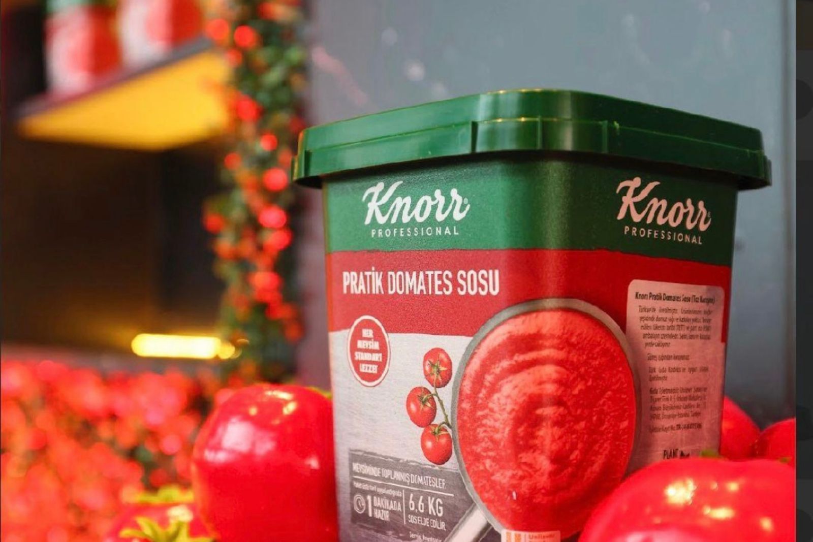 Unilever Food Solutions’tan her mevsim standart domates lezzeti sunan Knorr Professional Pratik Domates Sosu