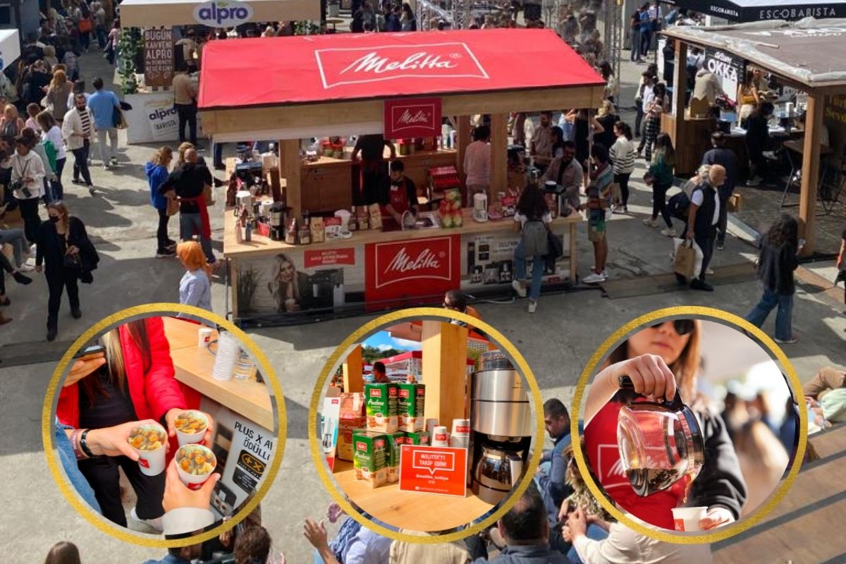 Melitta, İstanbul Kahve Festivali’ne lezzet kattı 