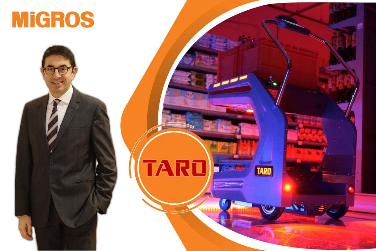 Migros'tan bir ilk: Robot Taro