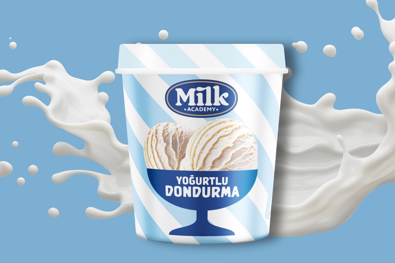 Milk Academy yoğurtlu dondurma dolaplarda yerini aldı