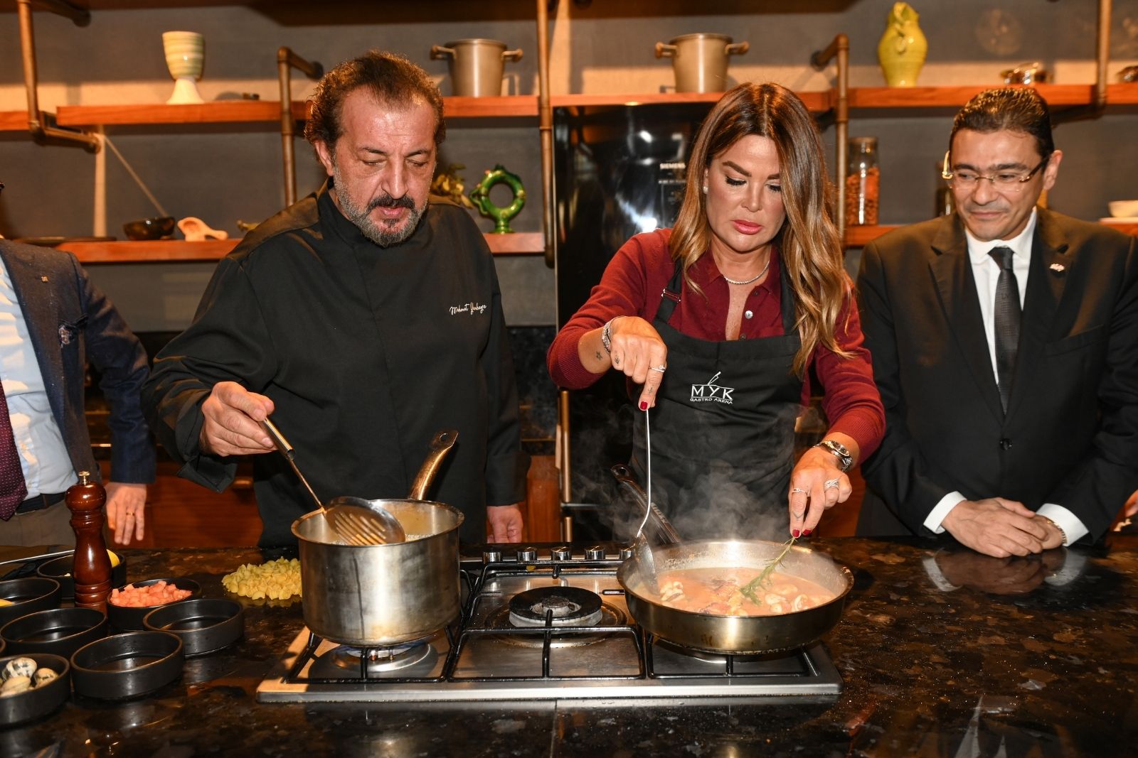 Masterchef Mehmet Yalçınkaya Mutlu Makarna reklam kampanyasının lansmanına katıldı 