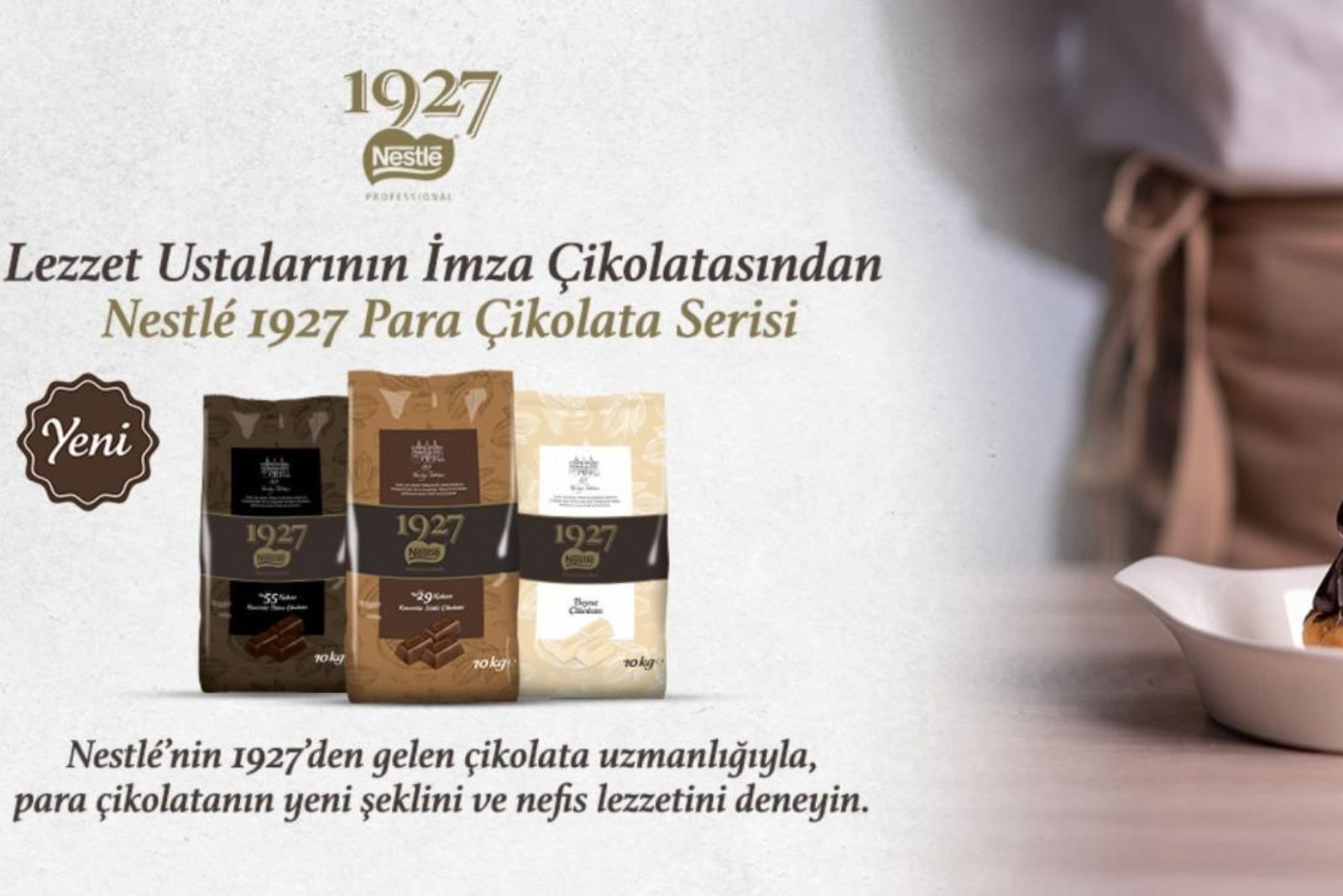 Şeflerin yeni ilham kaynağı: Nestlé 1927 Para Çikolata Serisi