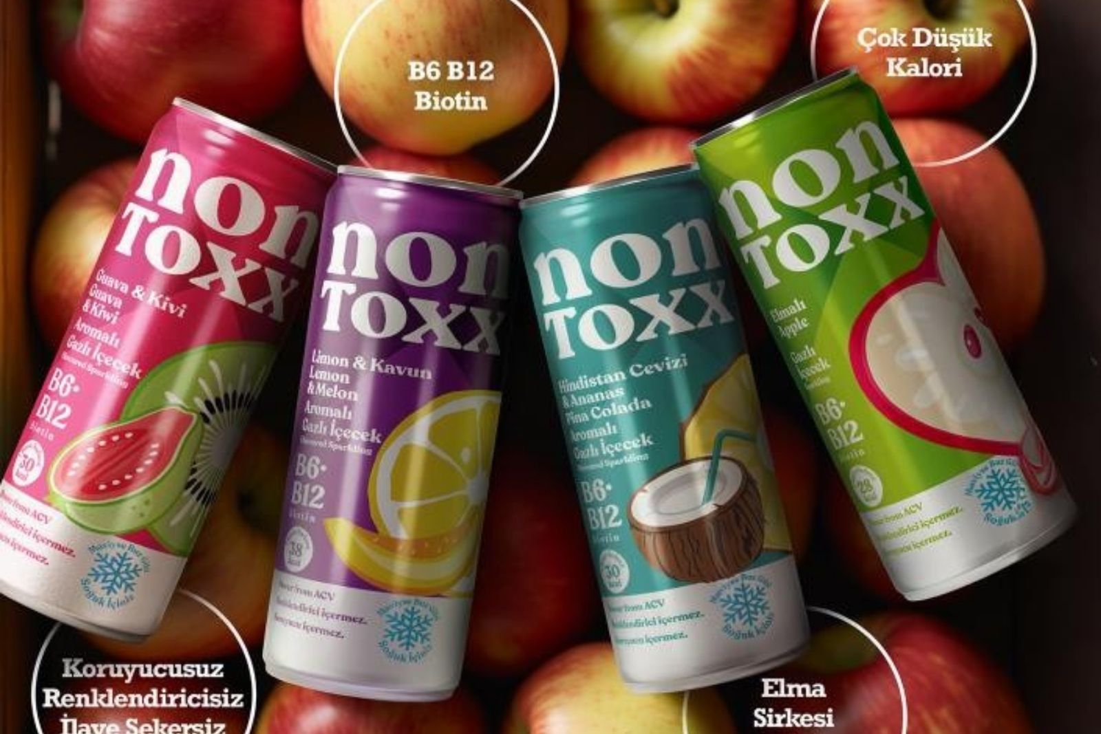 Fersan'dan sirke bazlı gazlı içecek: NONTOXX
