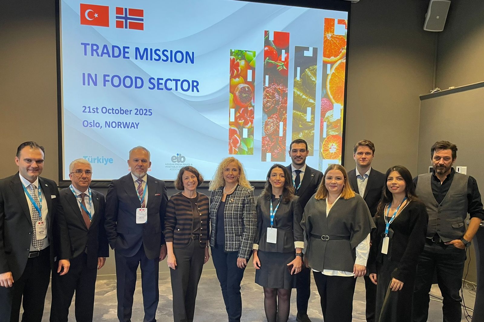 Yaş meyve sebze ve meyve sebze mamullerinde yeni hedef Norveç