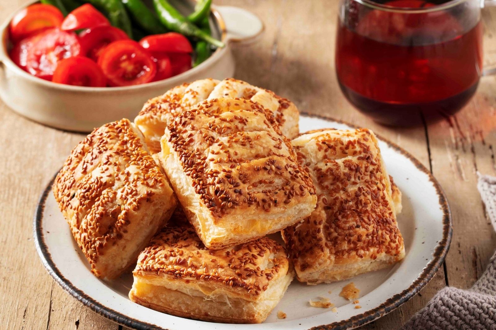 Pek Food’tan Peynirli Susamlı Çıtır
