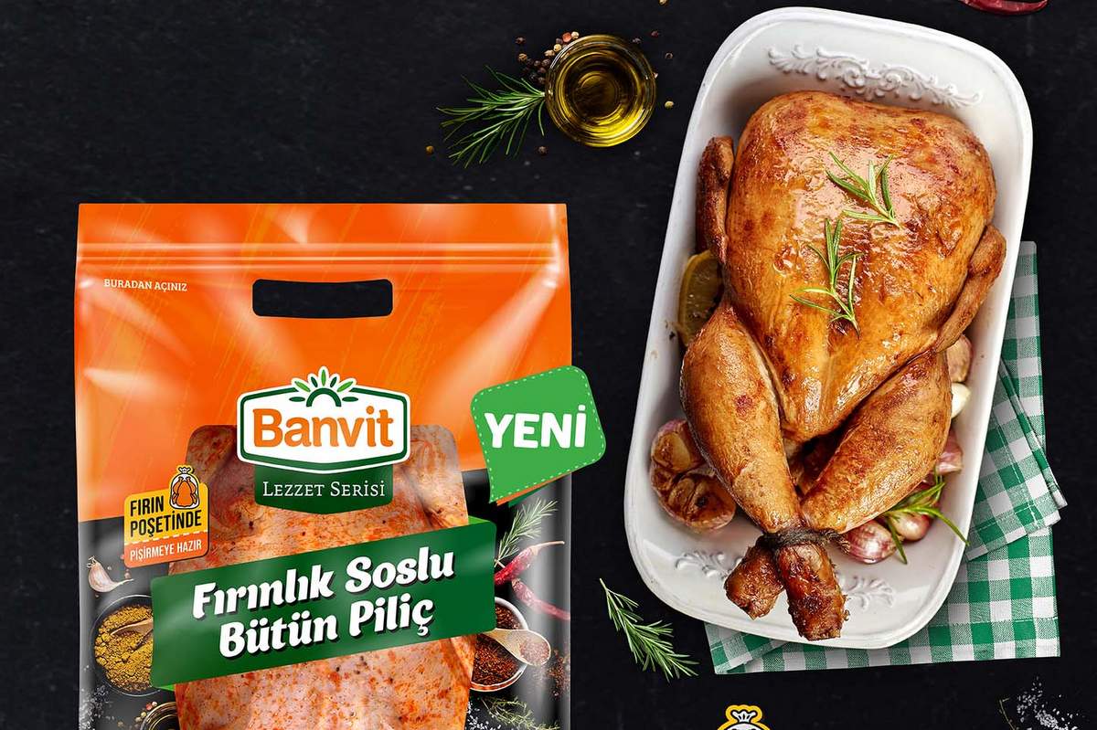 Banvit, Lezzet Serisi’ne “Fırınlık Soslu Bütün Tavuk”u ekledi