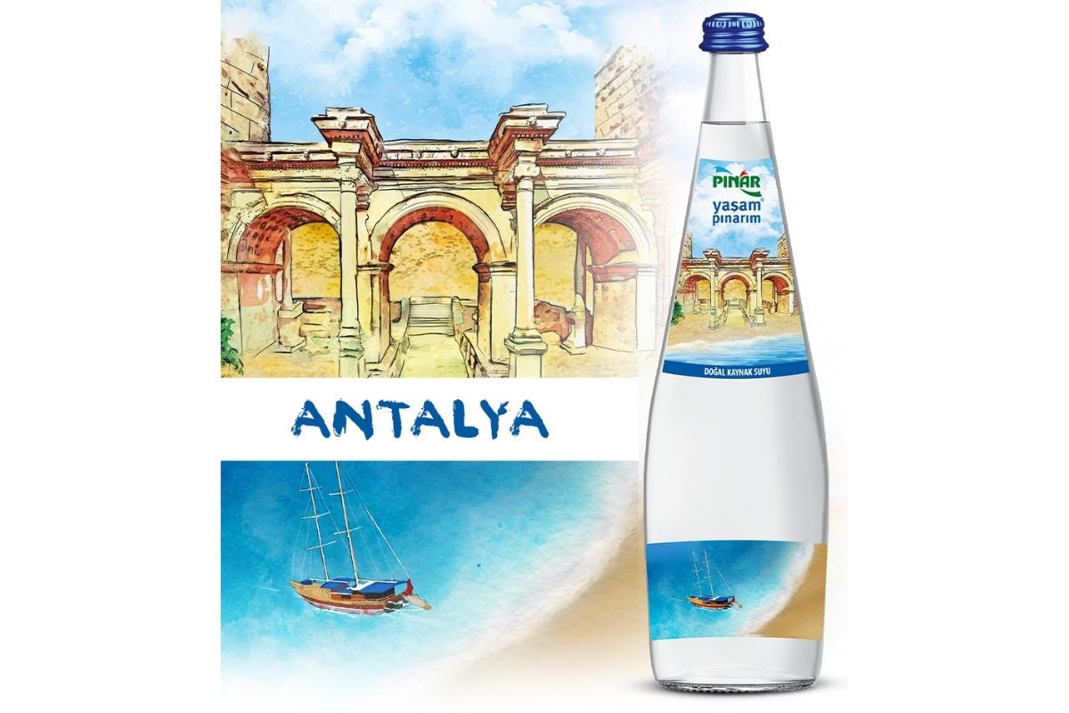 Antalya’nın eşsiz tarihi ve doğal güzellikleri Pınar Su’ya ilham oldu…