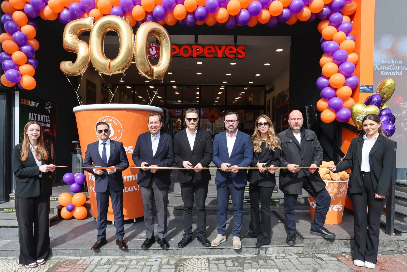 Popeyes'in şube sayısı 500'e ulaştı 
