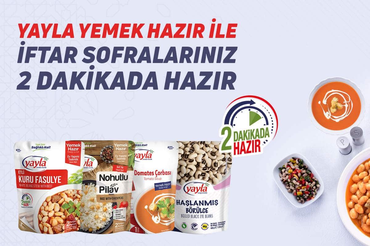 Ramazan sofralarının çorbaları 2 dakikada hazır