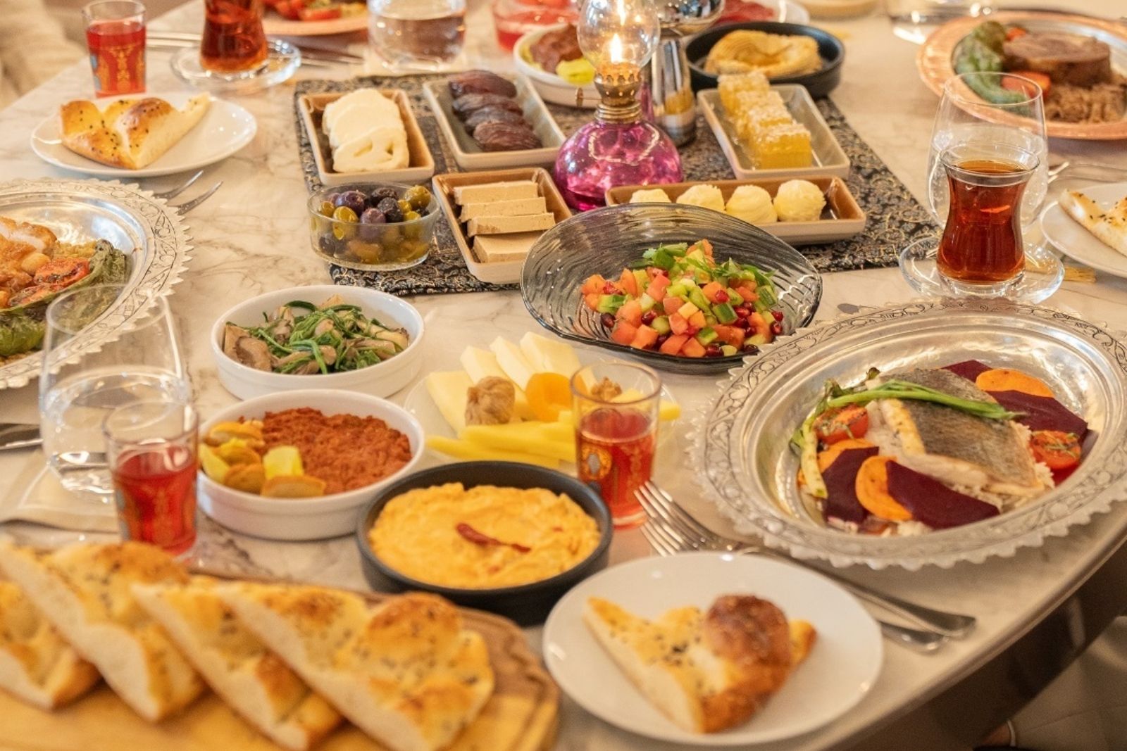 Ramazanın zarafeti Address İstanbul sofralarında