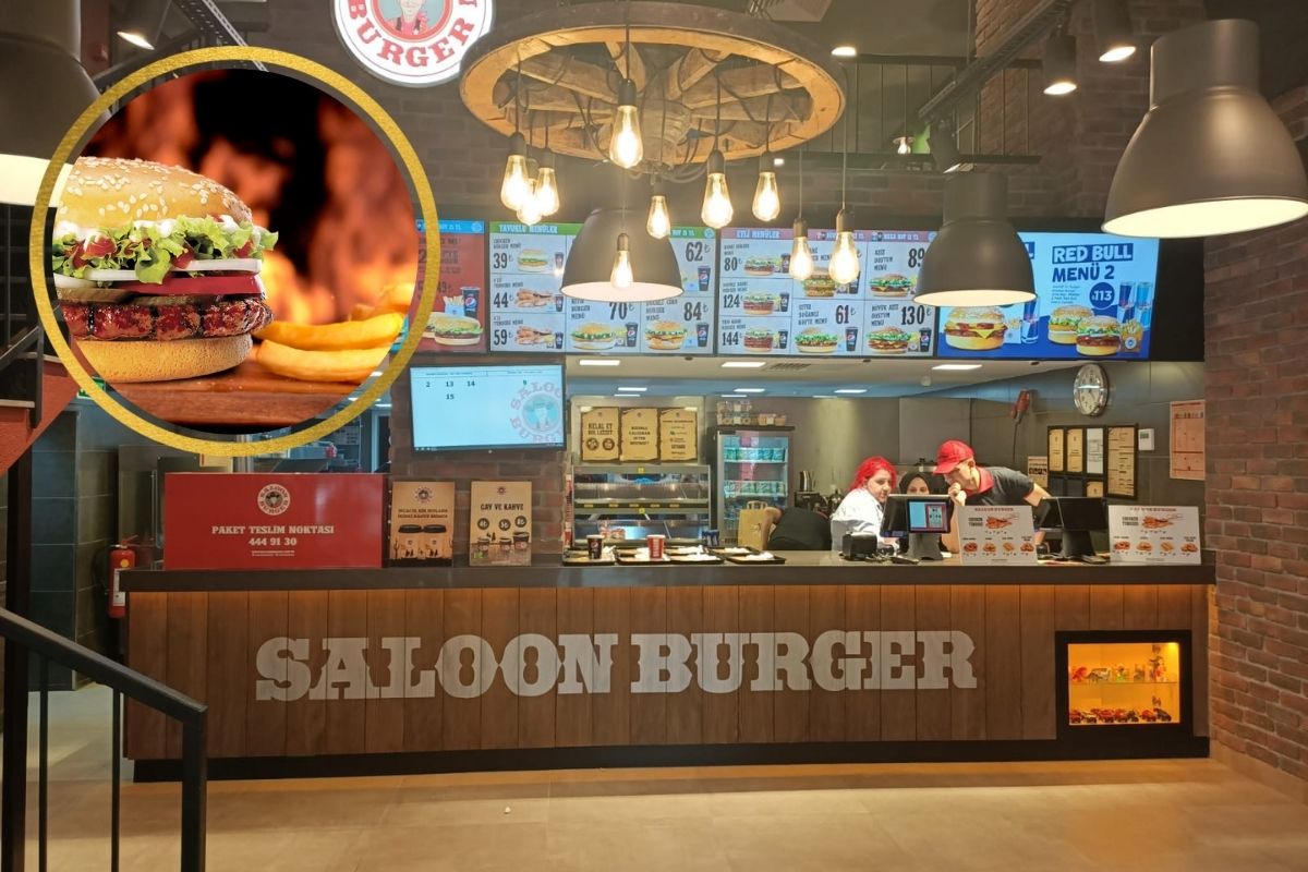 Saloon Burger'in 46. restoranı Ankara'da açıldı