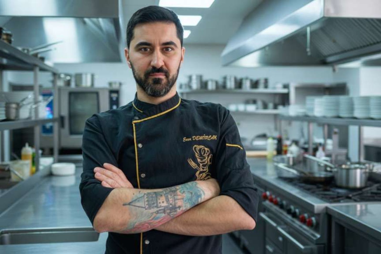 Şef Eren Demircan kurduğu sistemle atıkları % 30 azalttı