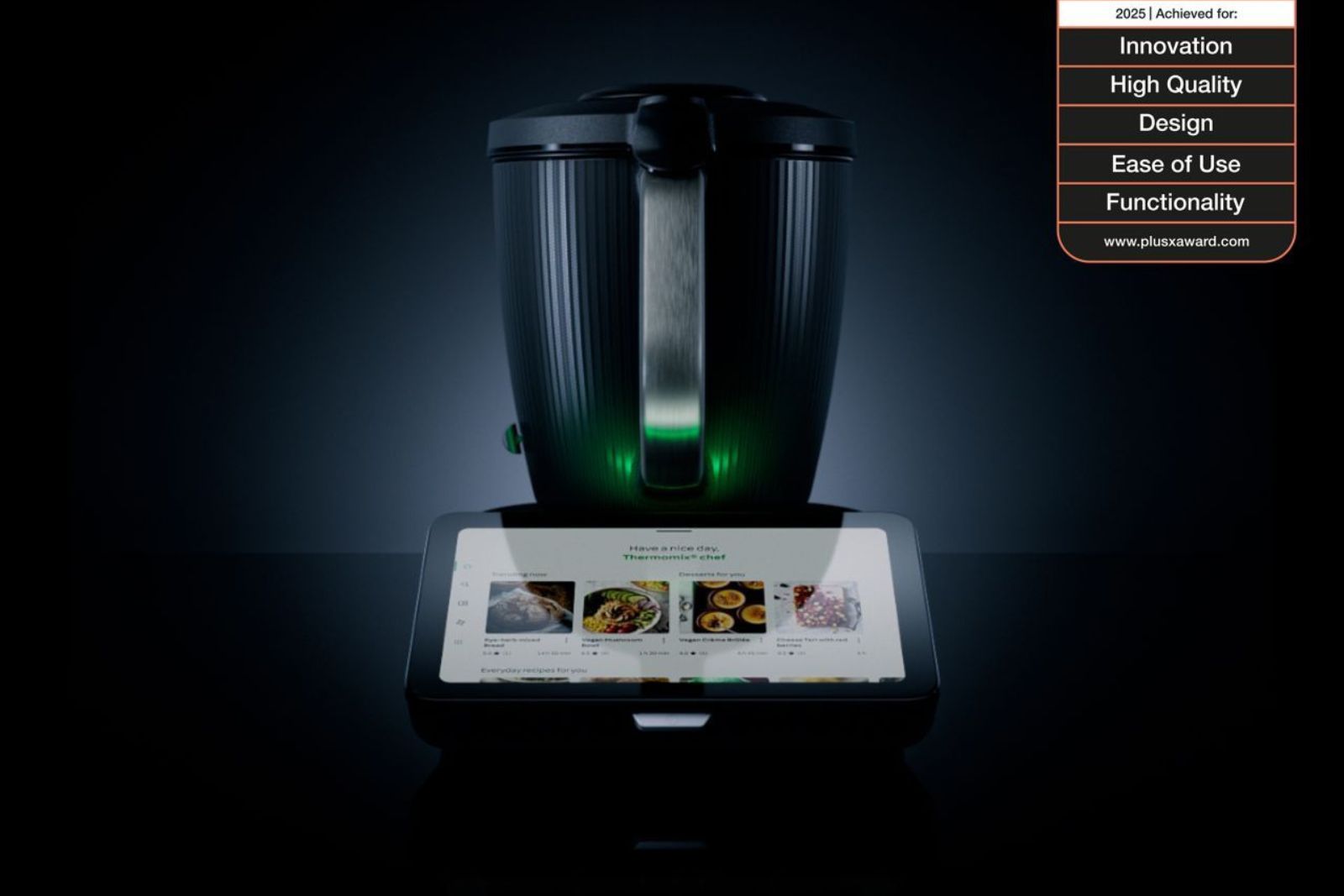  Thermomix TM7’den global başarı Thermomix® TM7, PLUS X ve Red Dot Ödüllerinin sahibi oldu