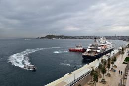 Galataport İstanbul bu yılın son yolcu gemisini ağırlıyor