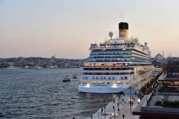 Galataport İstanbul, yolcu gemisi Costa Venezia’nın ilk durağı oluyor