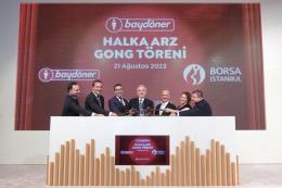 Baydöner, Borsa İstanbul’da işlem görmeye başladı